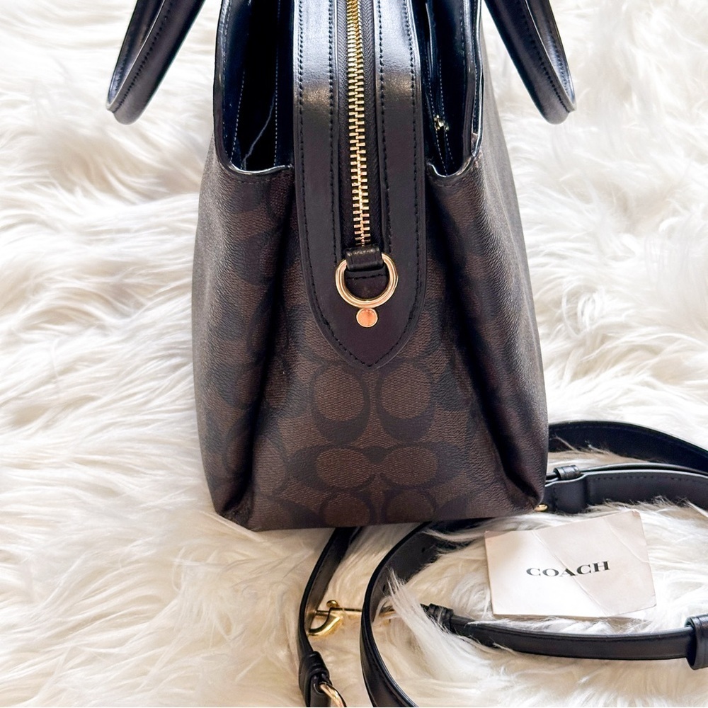 Coach Lillie Carryall In Signature Canvas handbag - Picture 3 of 13
